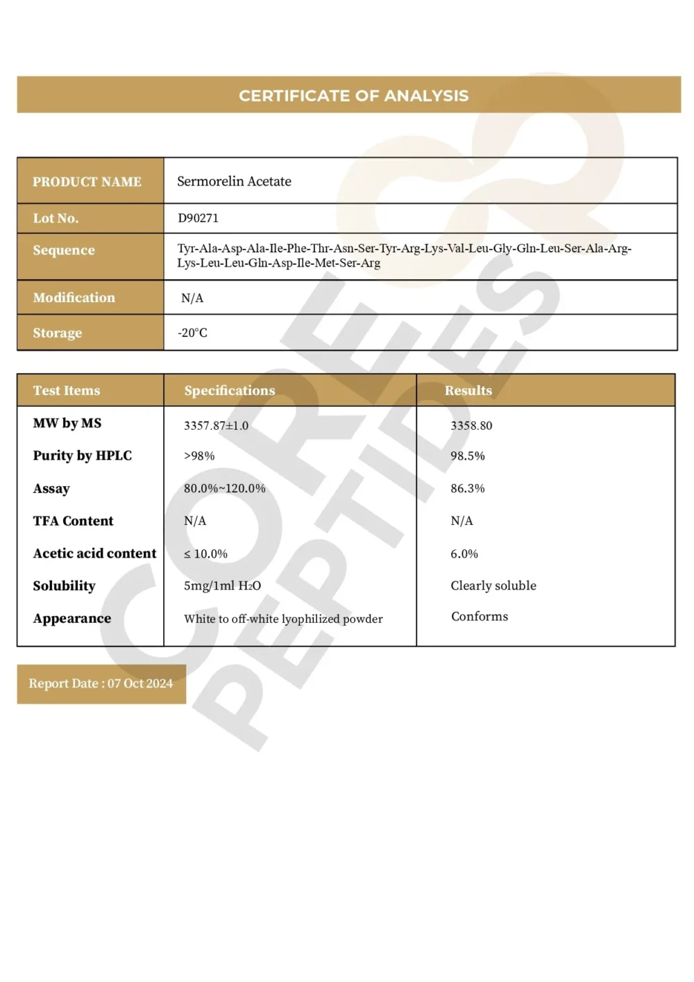 Sermorelin (5mg)